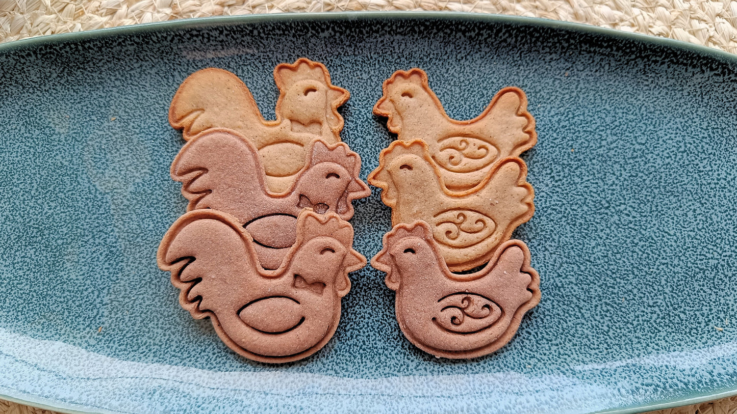 Hen - cookie cutter set