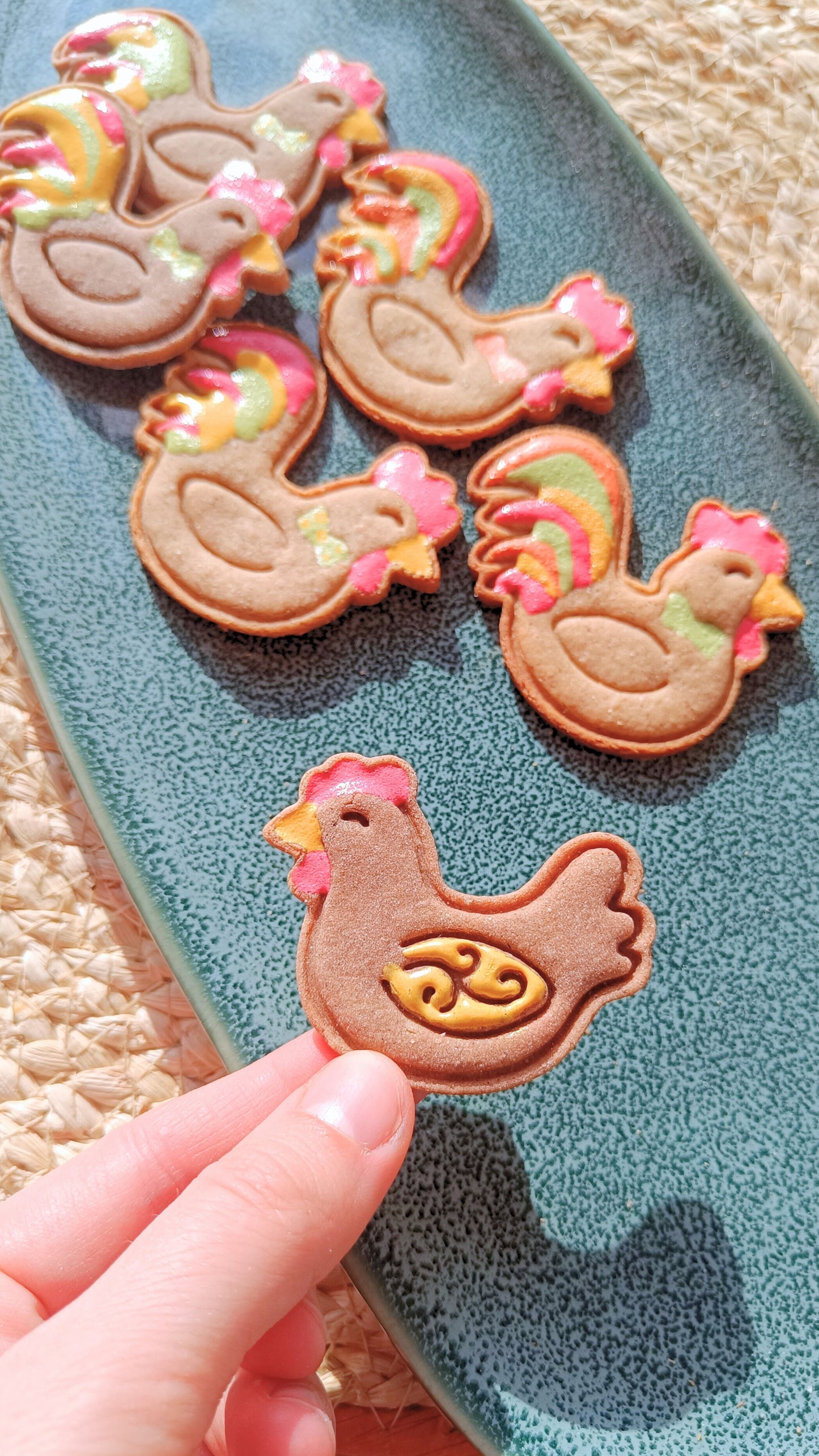 Hen - cookie cutter set