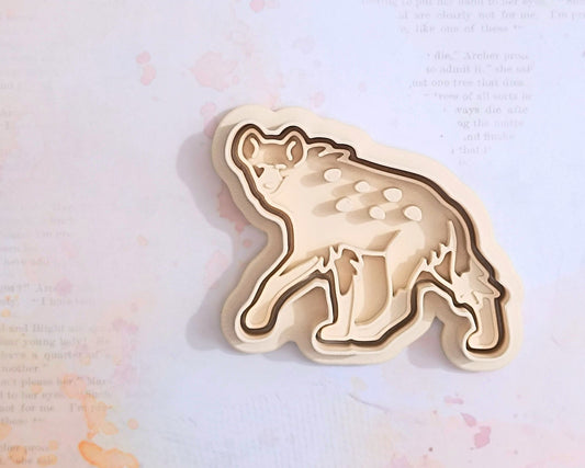 Hyena - cookie cutter set