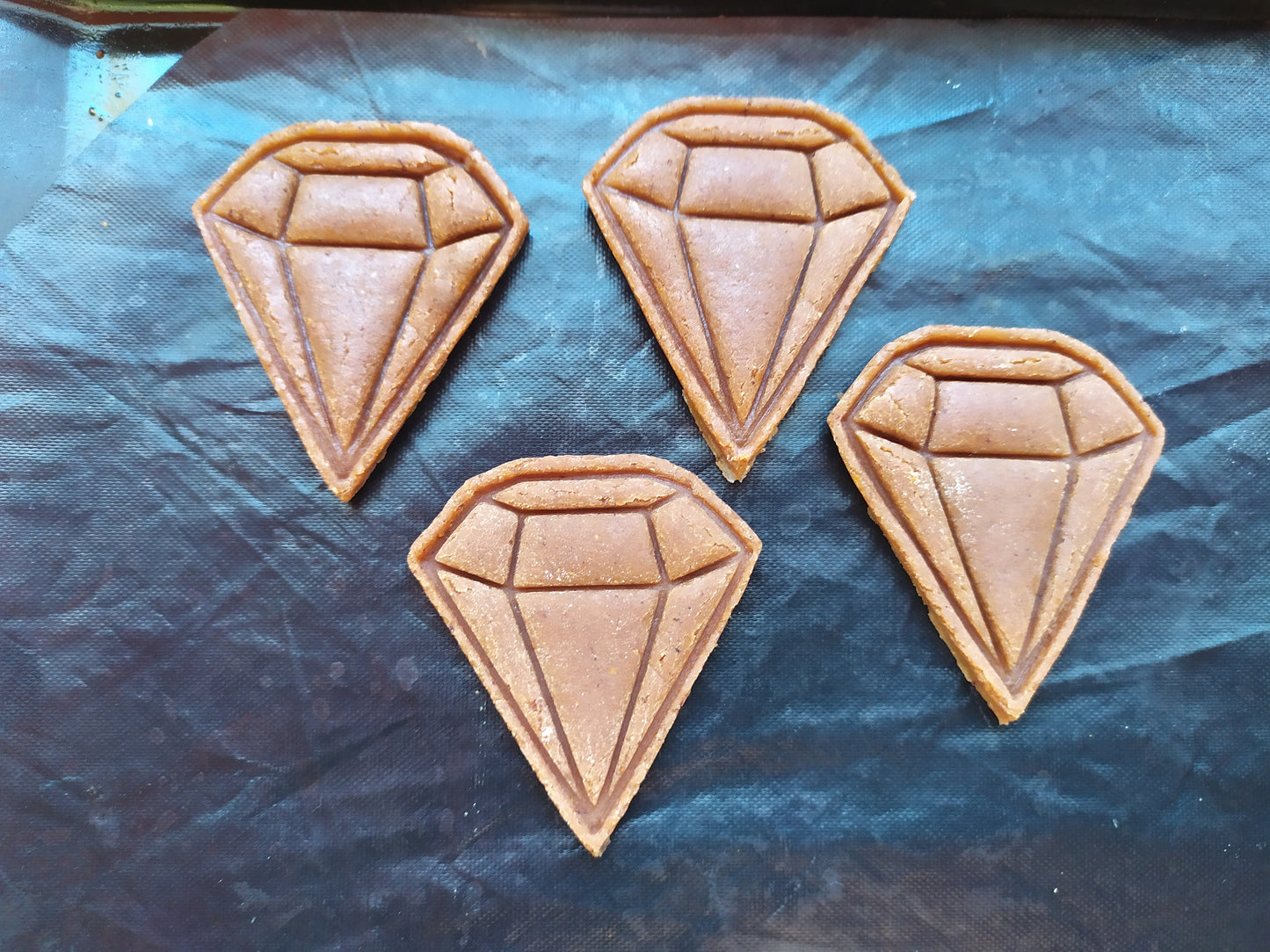 Diamond - cookie cutter set