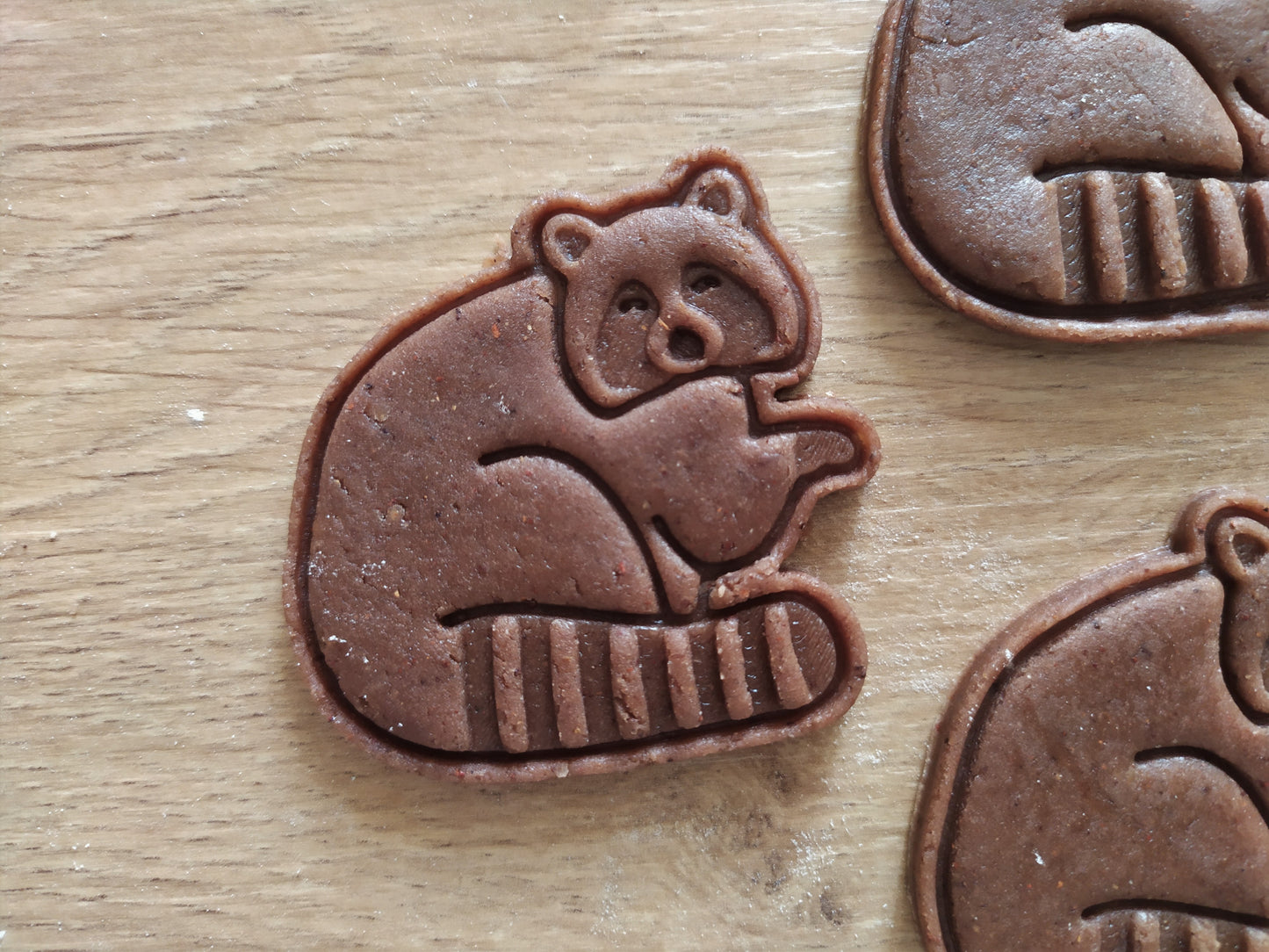 Raccoon - cookie cutter set