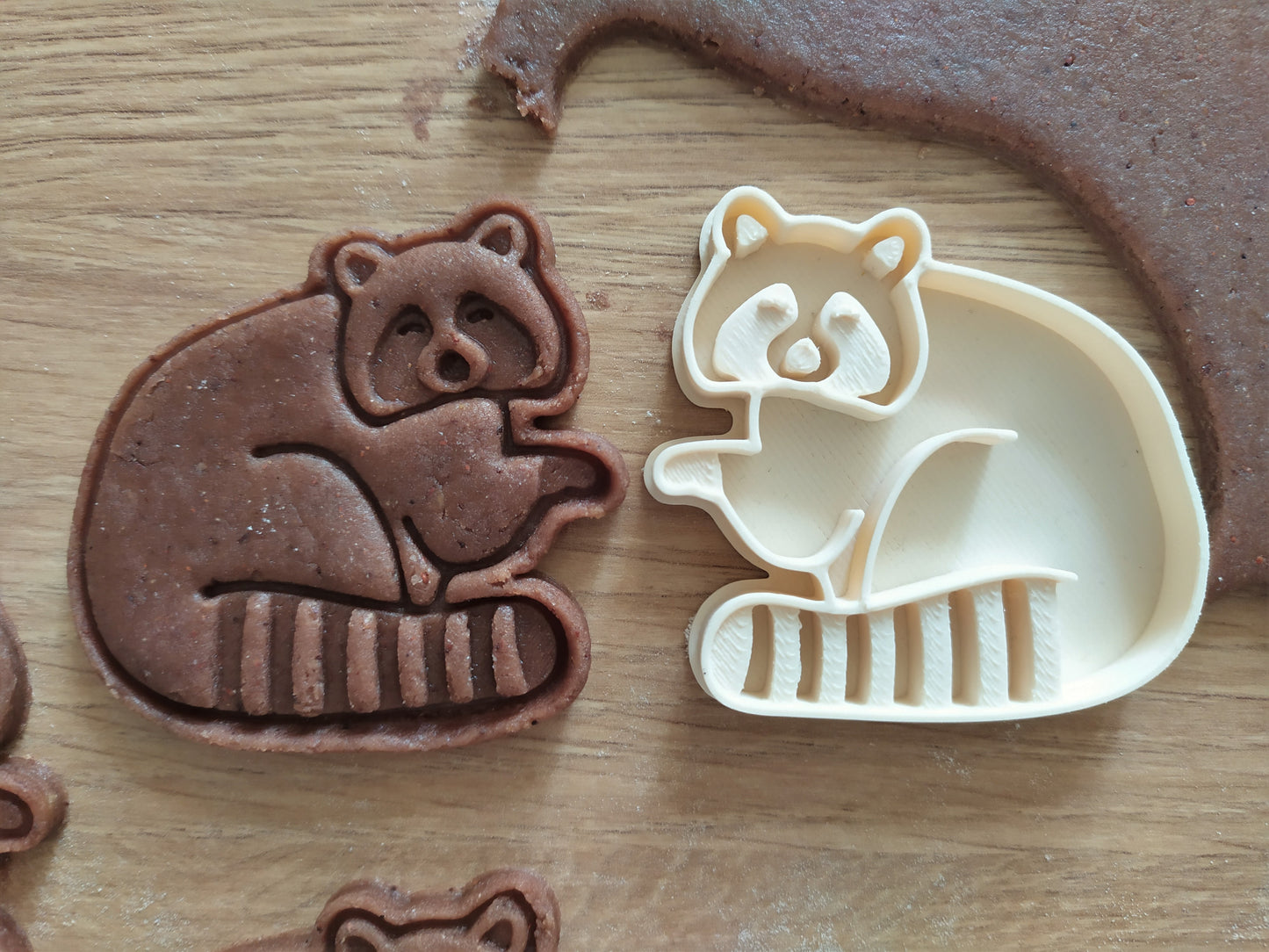 Raccoon - cookie cutter set