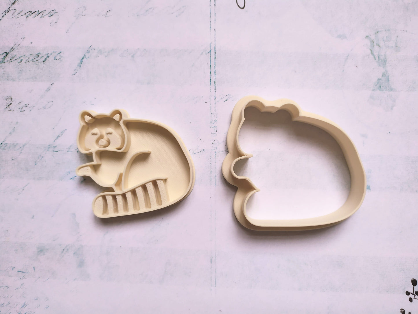 Raccoon - cookie cutter set