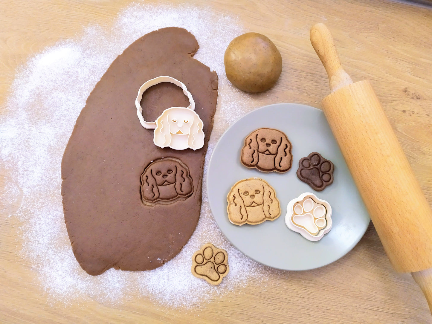 Cavalier King Charles Spaniel - cookie cutter set