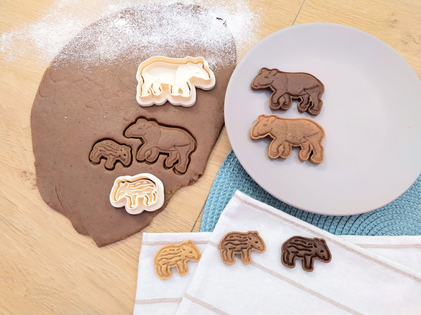 Baby Tapir - cookie cutter set