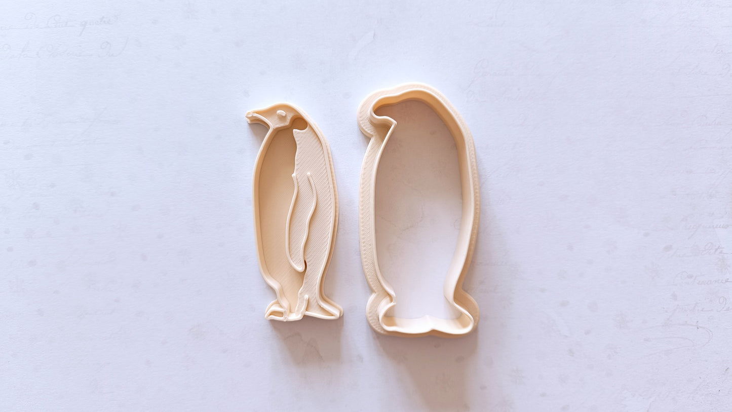 Emperor penguin - cookie cutter set