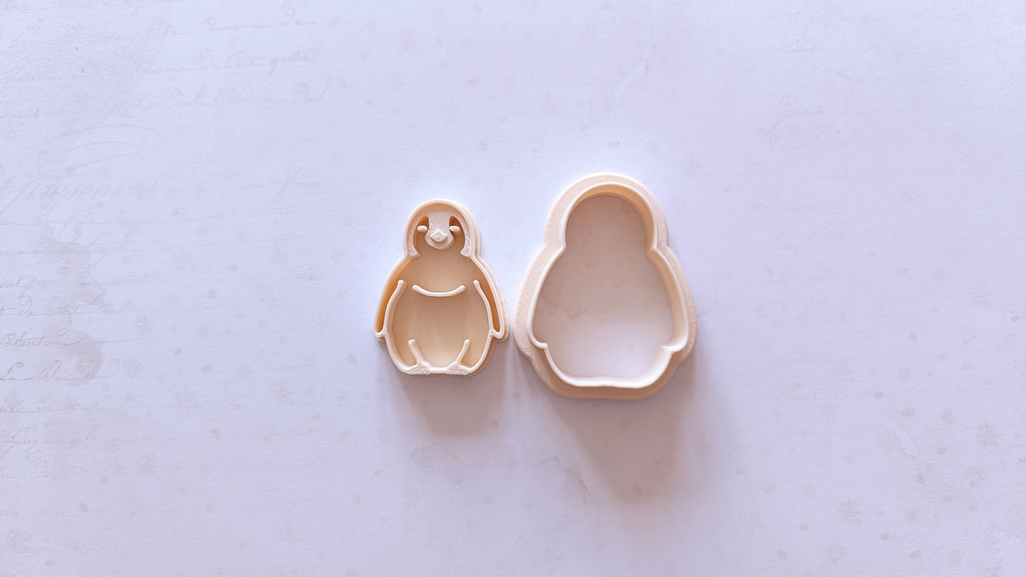 Baby penguin - cookie cutter set