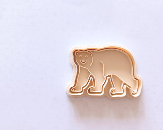 Polar bear - cookie cutter set