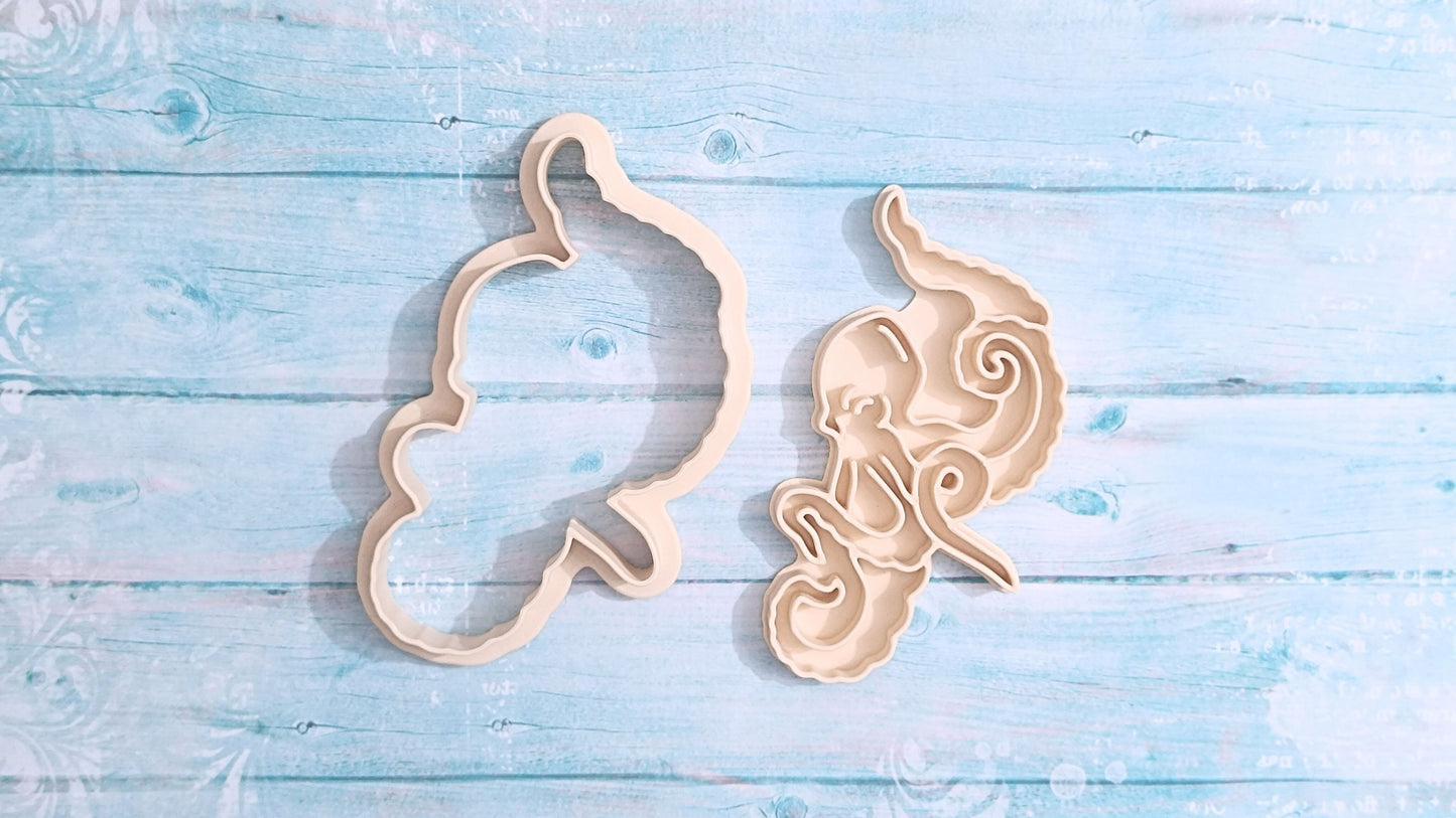 Octopus - cookie cutter set