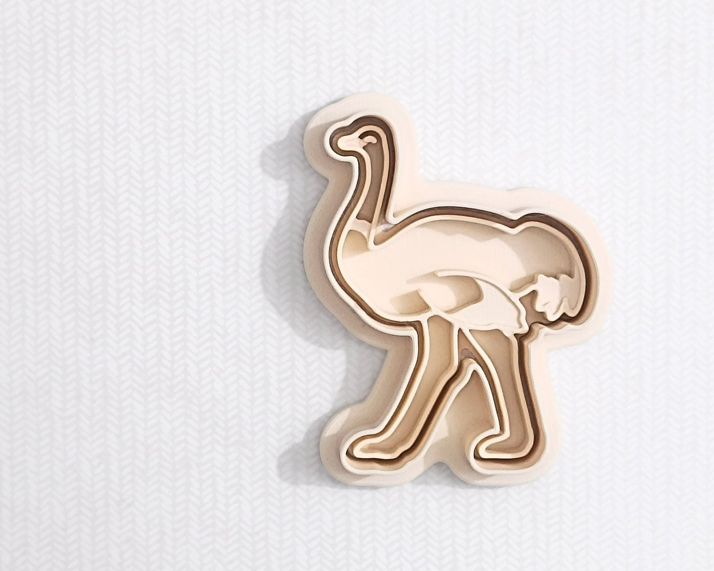 Ostrich - cookie cutter set
