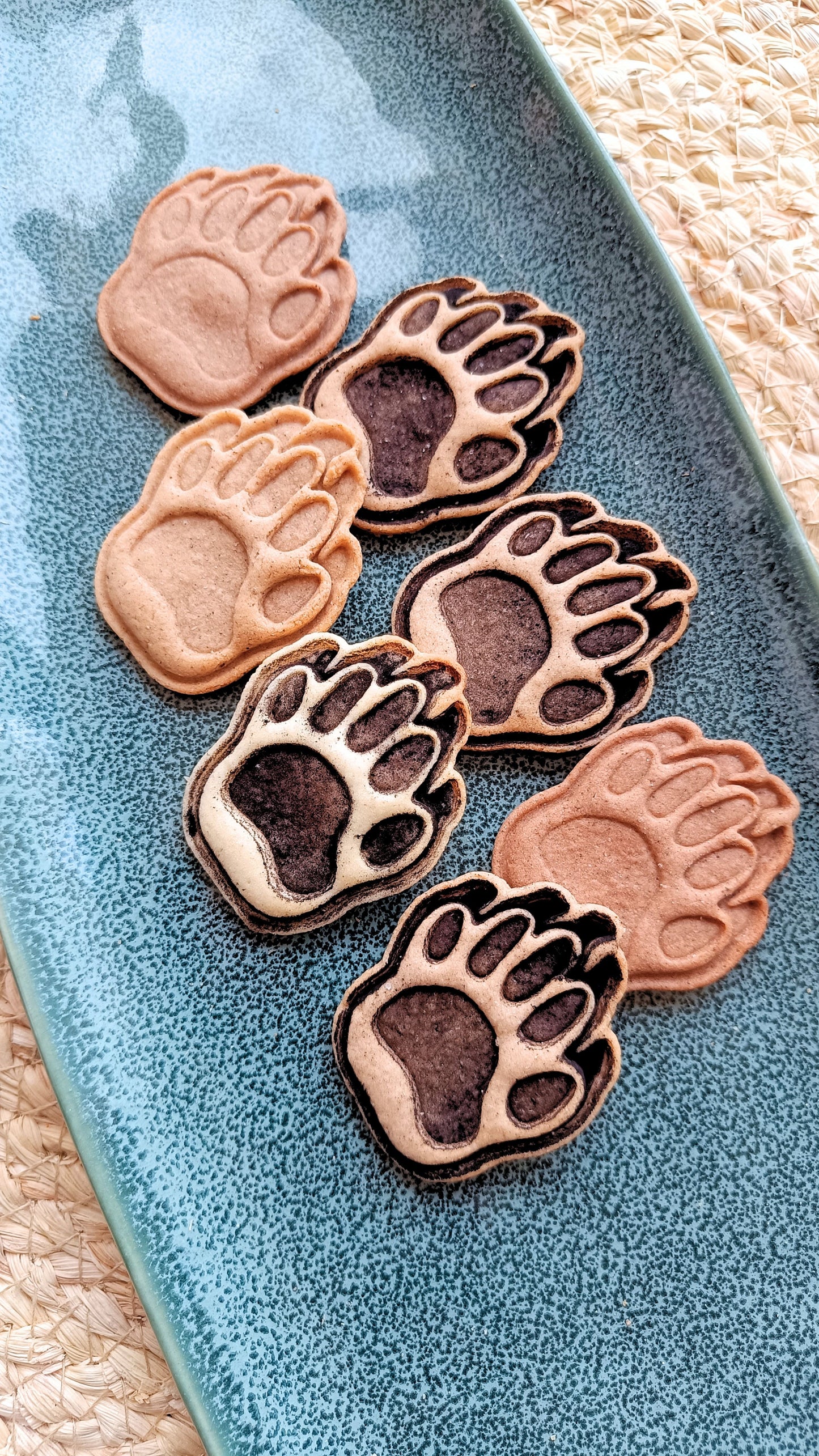 Bear paw - cookie cutter set