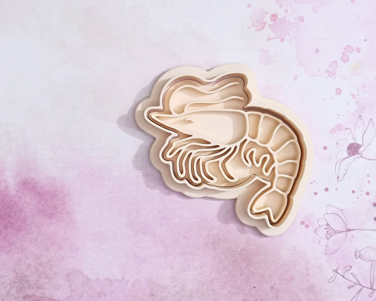 Shrimp- cookie cutter set