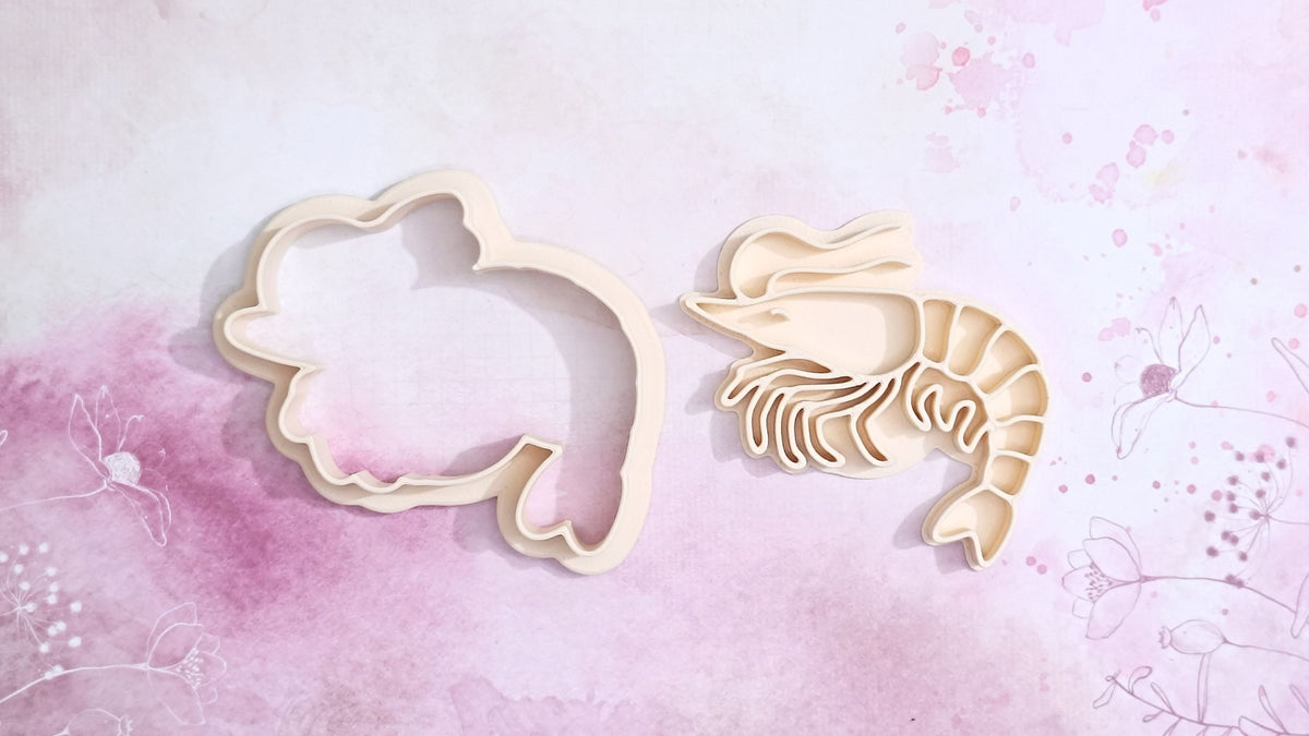 Shrimp- cookie cutter set