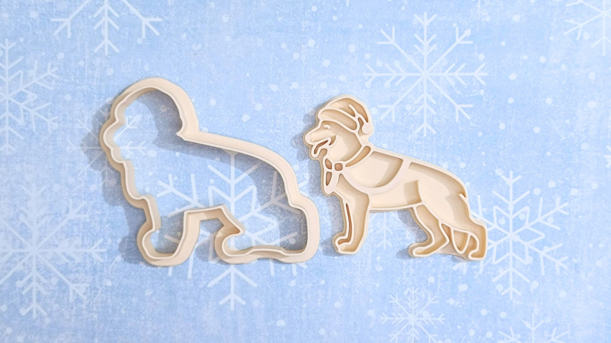 Christmas shepherd - cookie cutter set