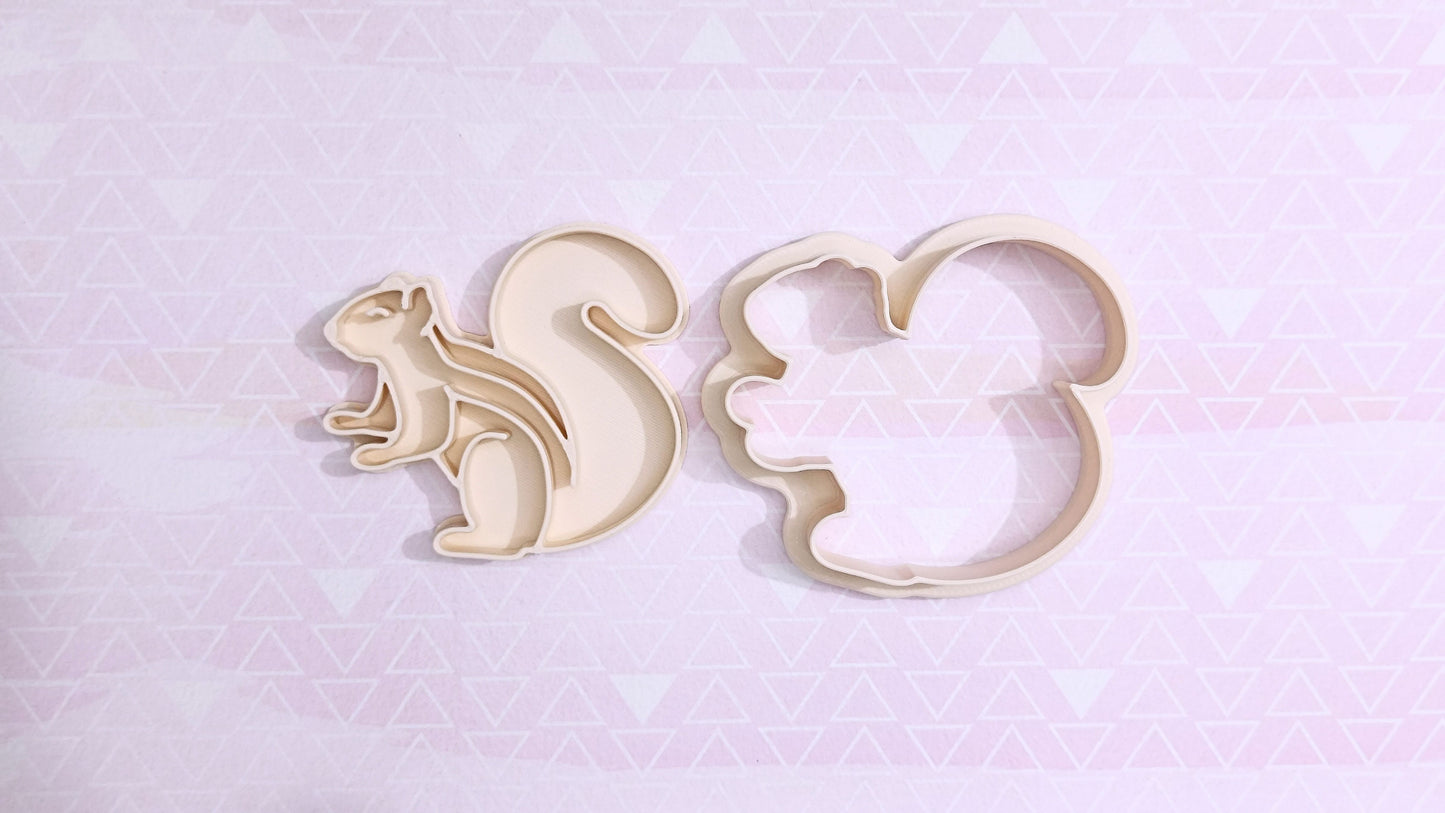 Indiand Palm Squirrel - cookie cutter set