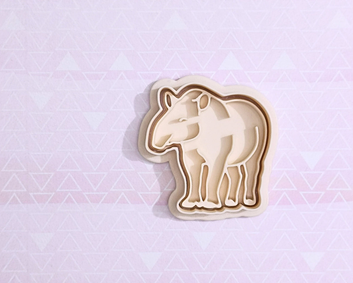Baird's tapir- cookie cutter set
