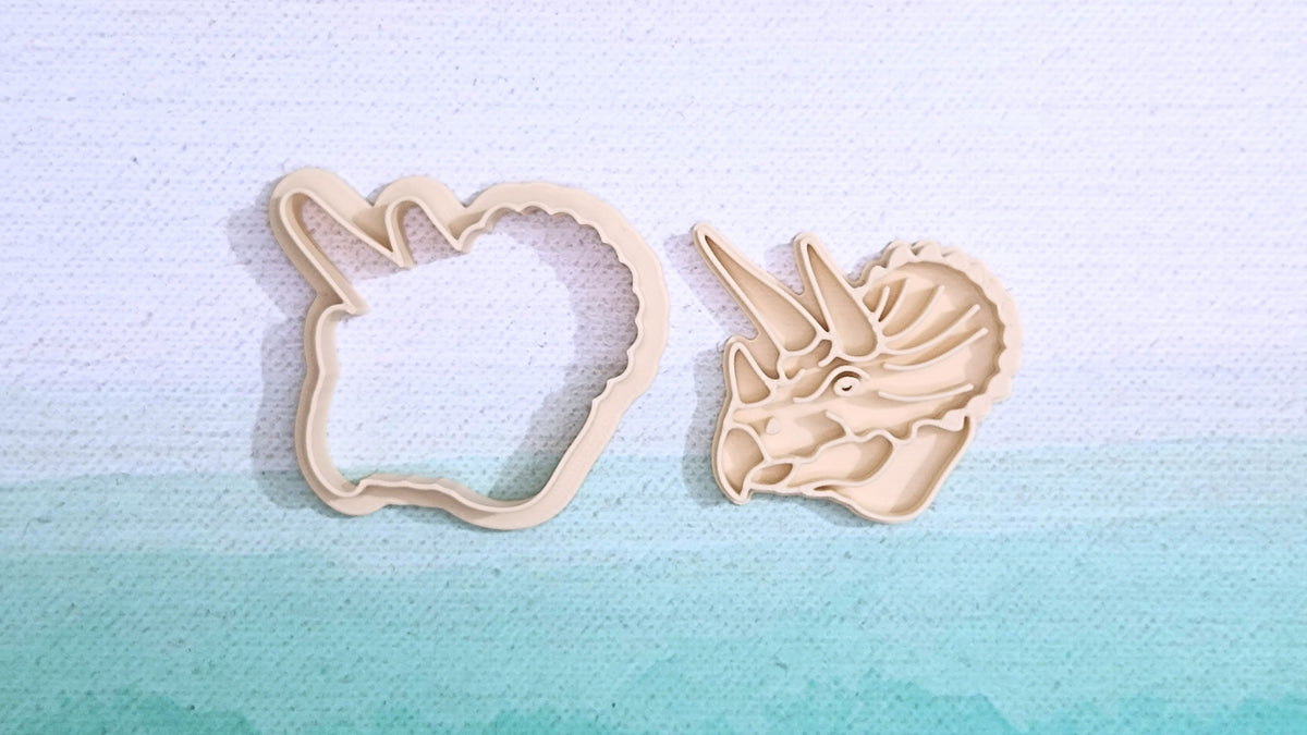 Triceratops - cookie cutter set