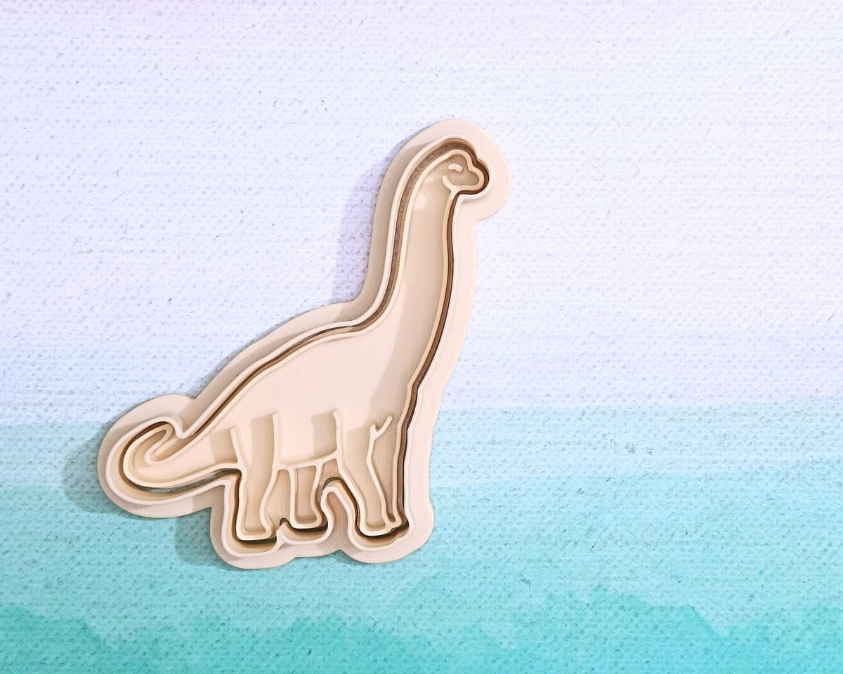 Brachyosaurus- cookie cutter set