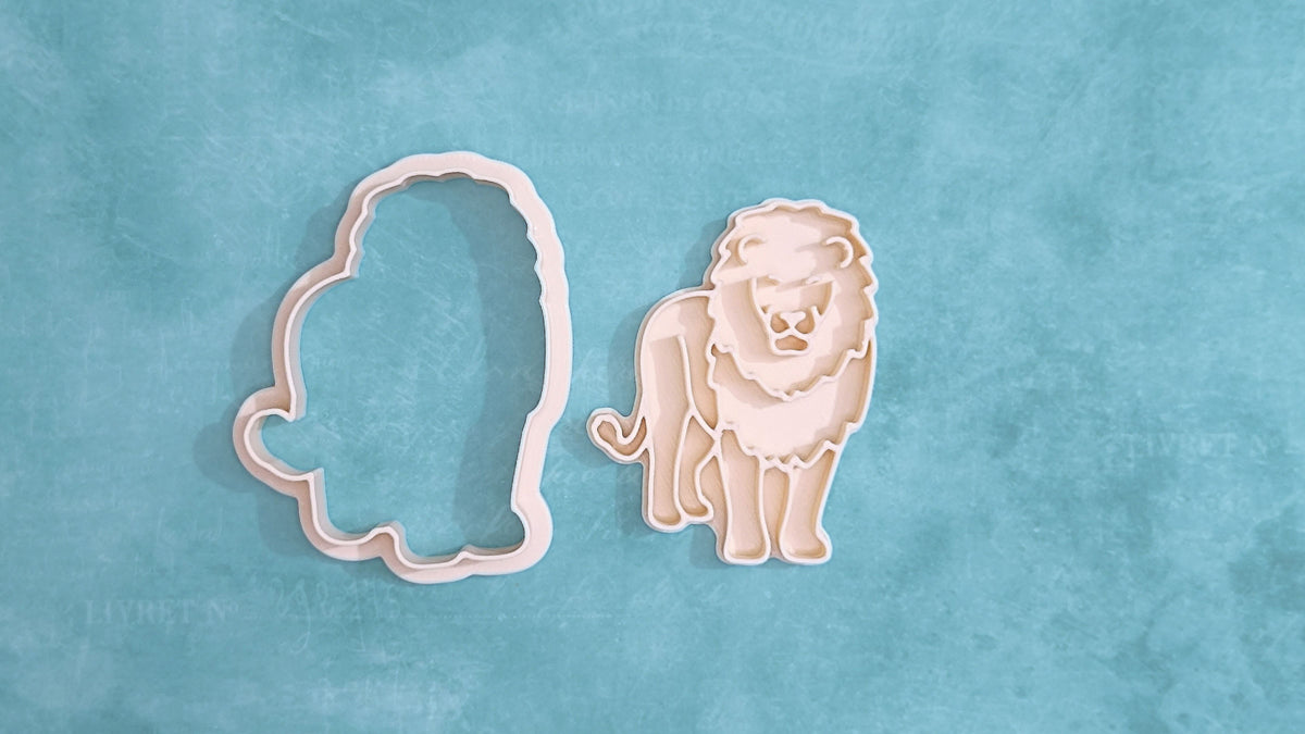 Lion - cookie cutter set