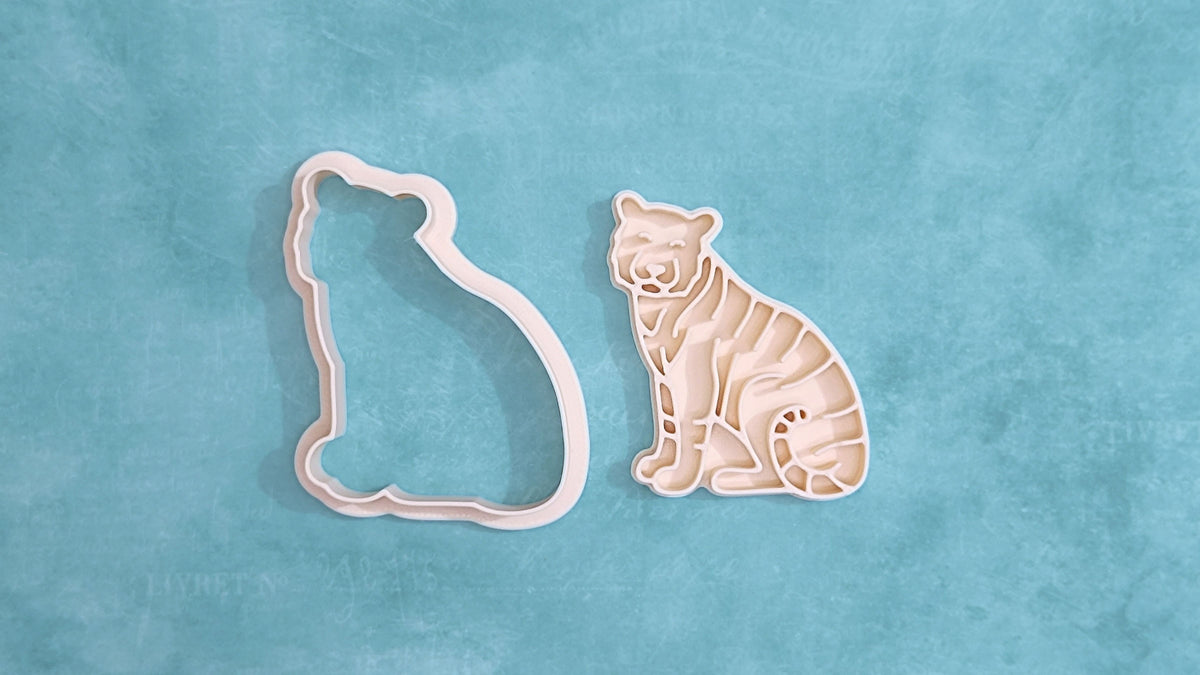 Tiger - cookie cutter set