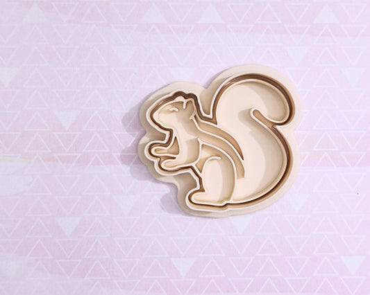 Indiand Palm Squirrel - cookie cutter set