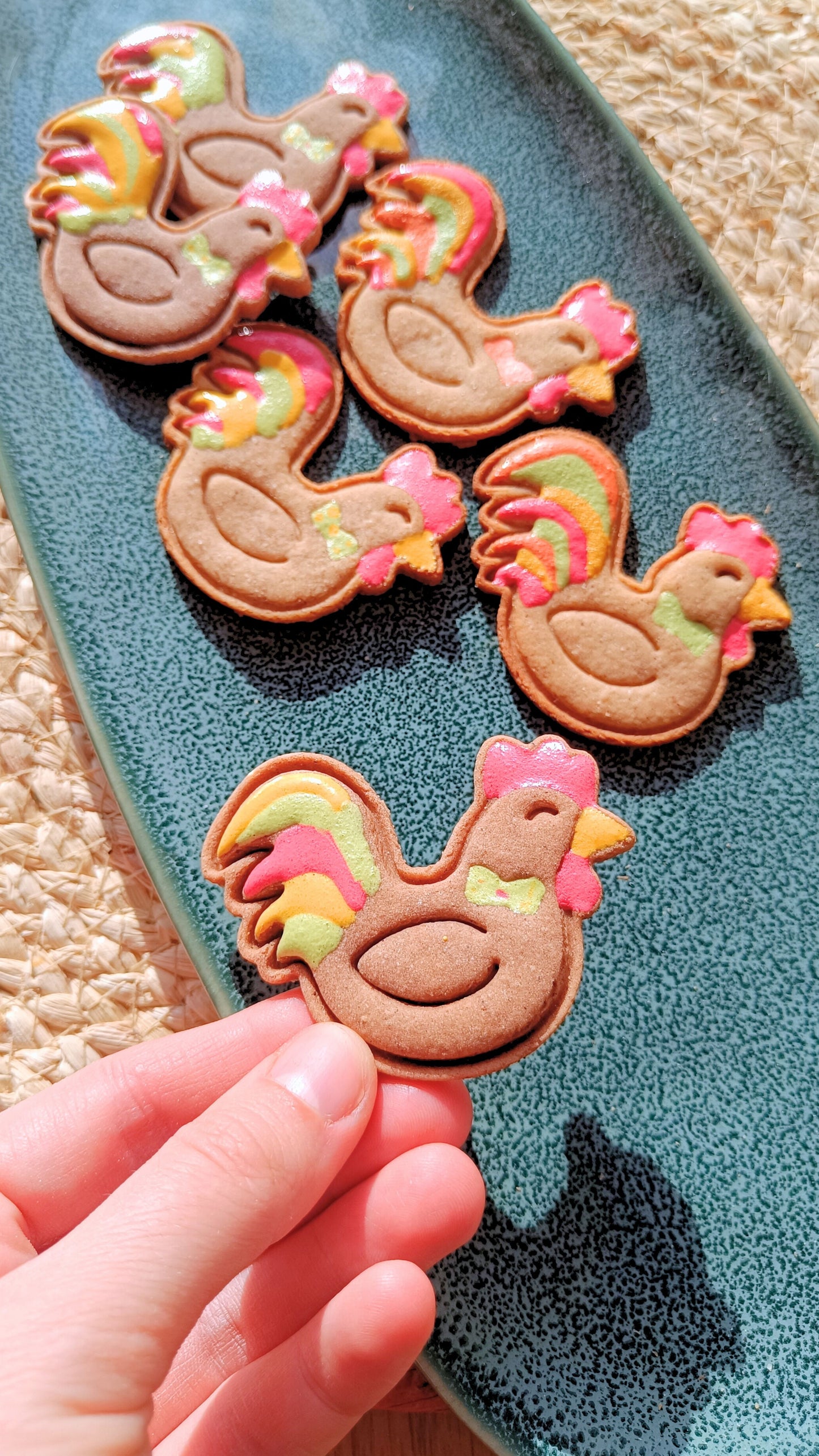 Rooster - cookie cutter set