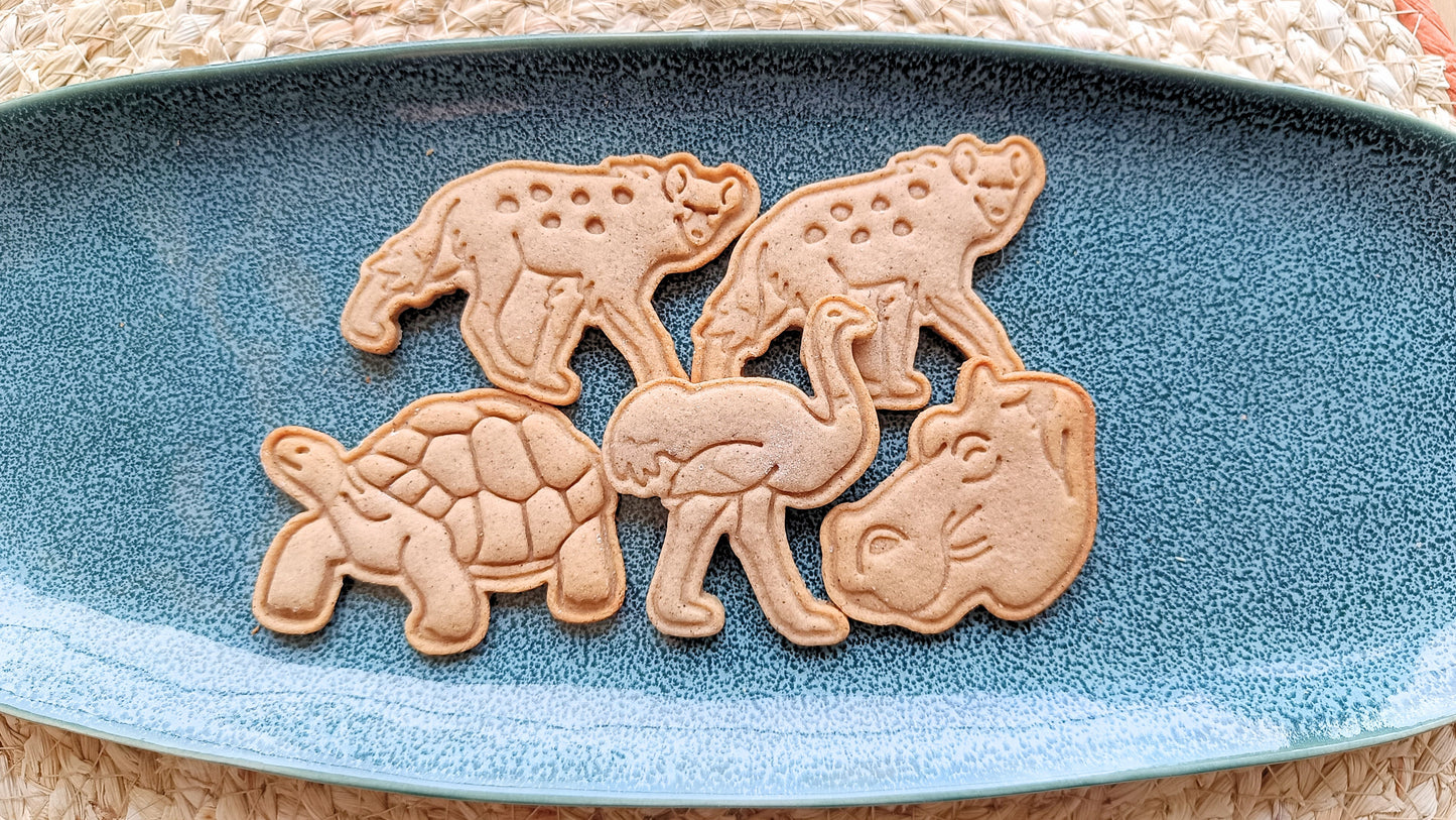 Ostrich - cookie cutter set