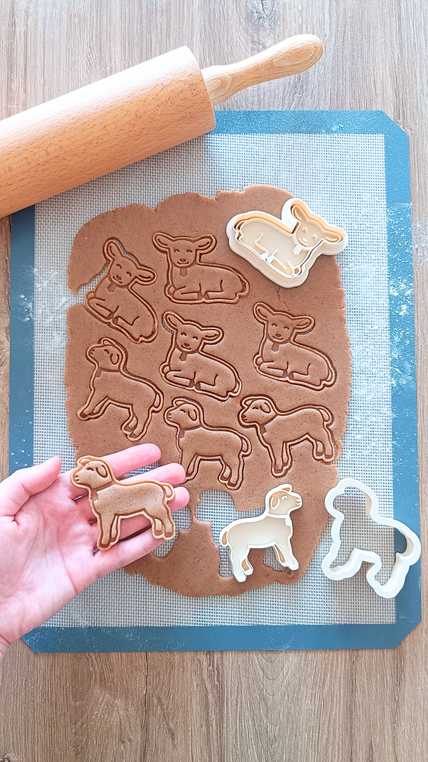 Sheep - cookie cutter set