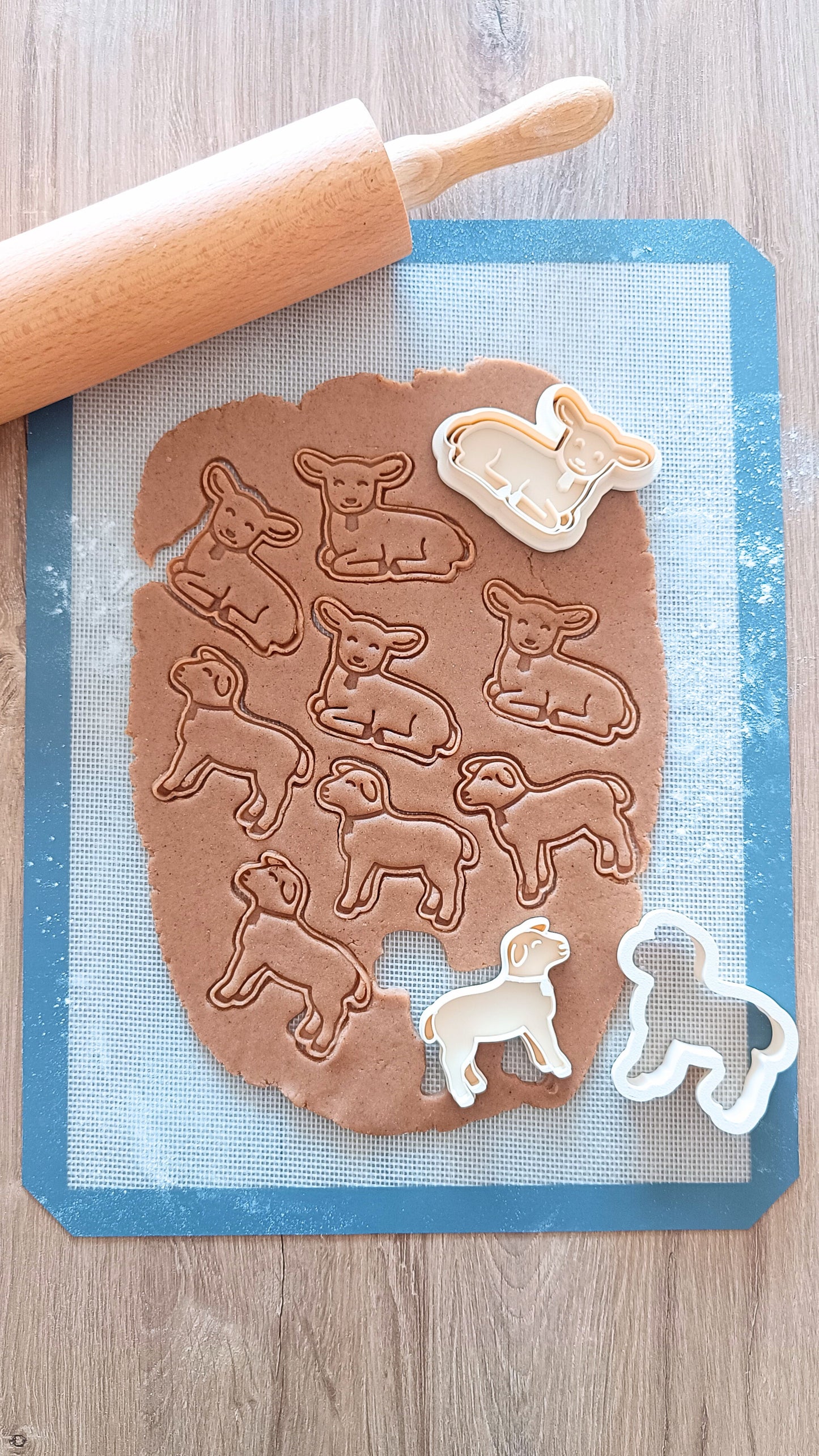 Sheep - cookie cutter set