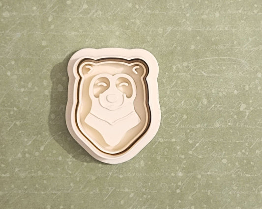Spectacled bear - cookie cutter set