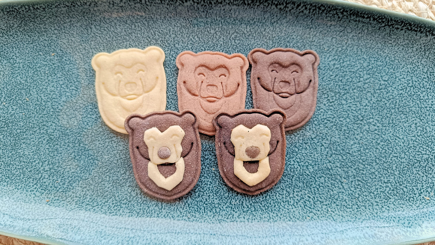 Sun bear - cookie cutter set