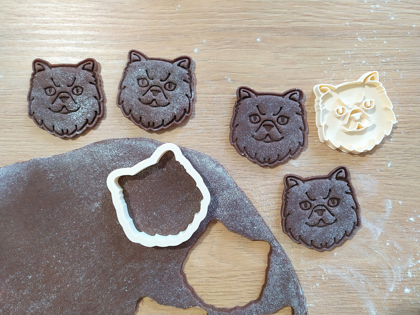 Persian Cat - cookie cutter set