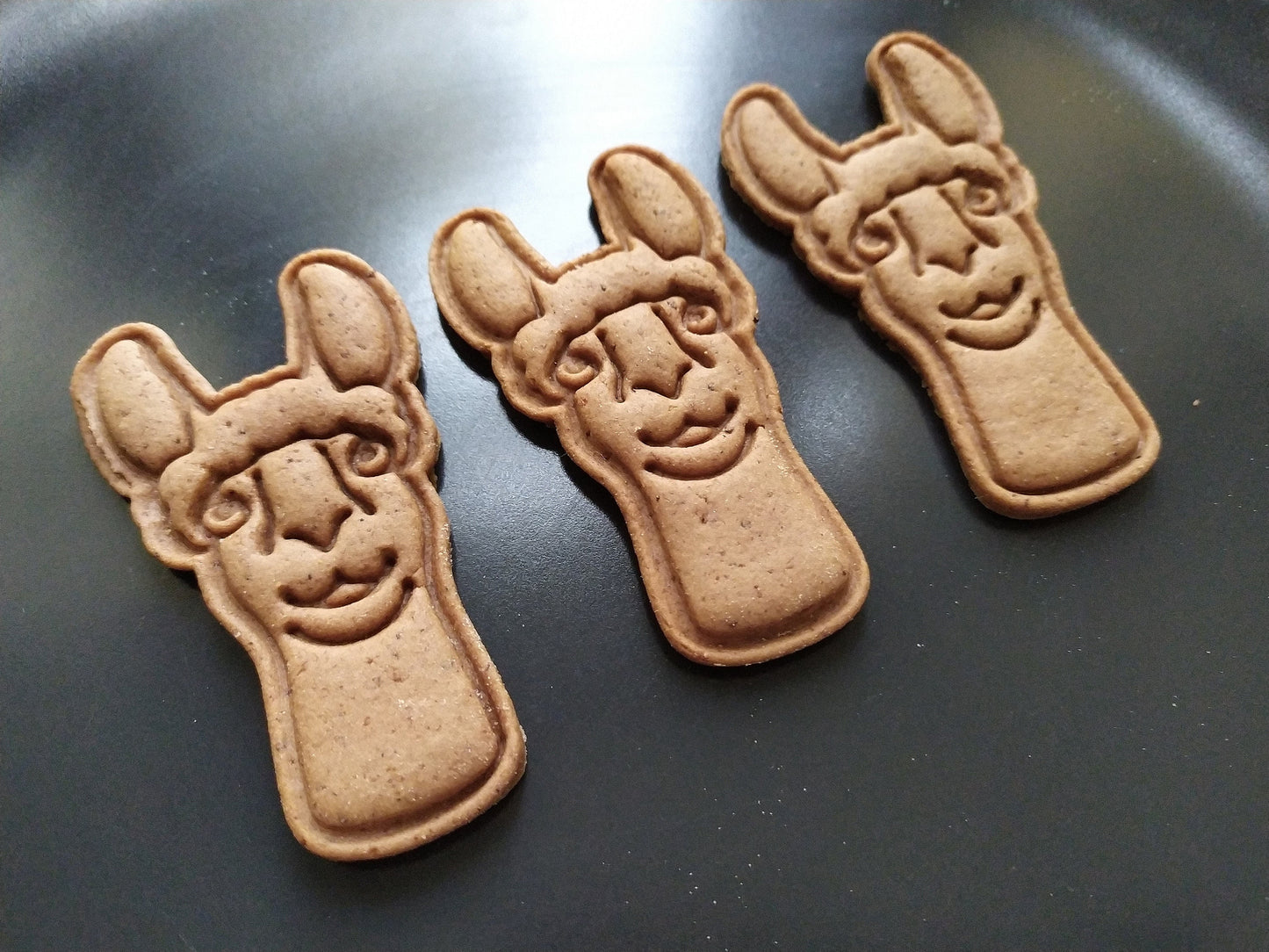 Llama, head - cookie cutter set