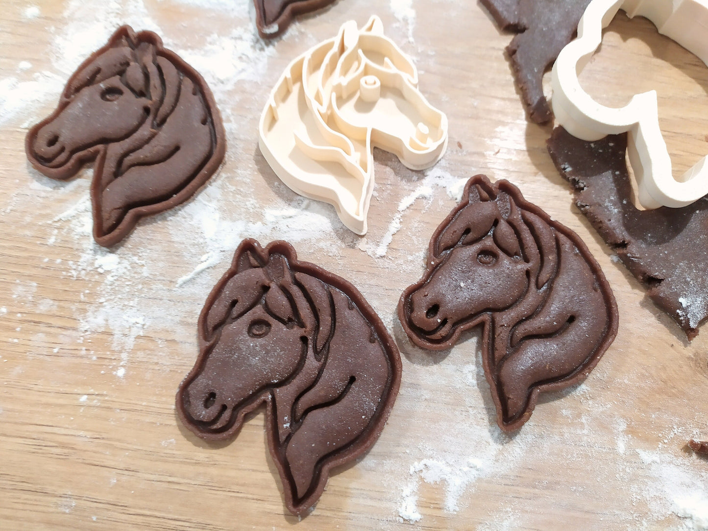 Horse, head - cookie cutter set